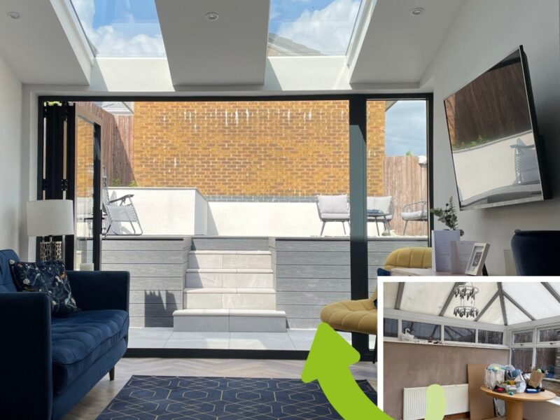 hup! conservatory extension in hertfordshire