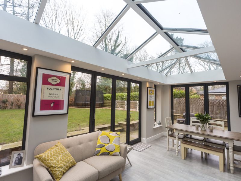 glazed conservatory roof in essex