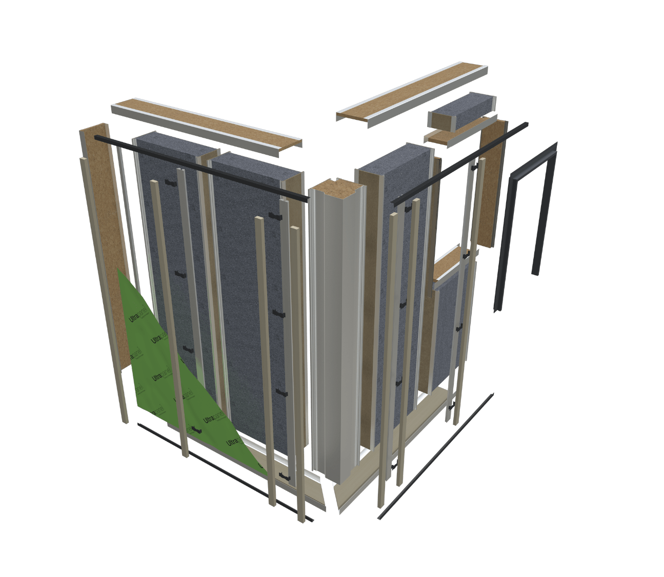 energy efficient hup! walls