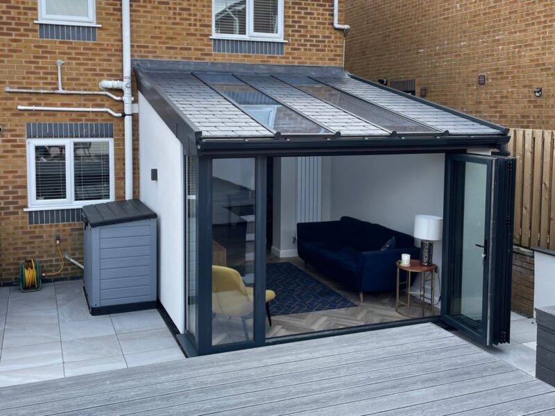 hup conservatory conversion extension